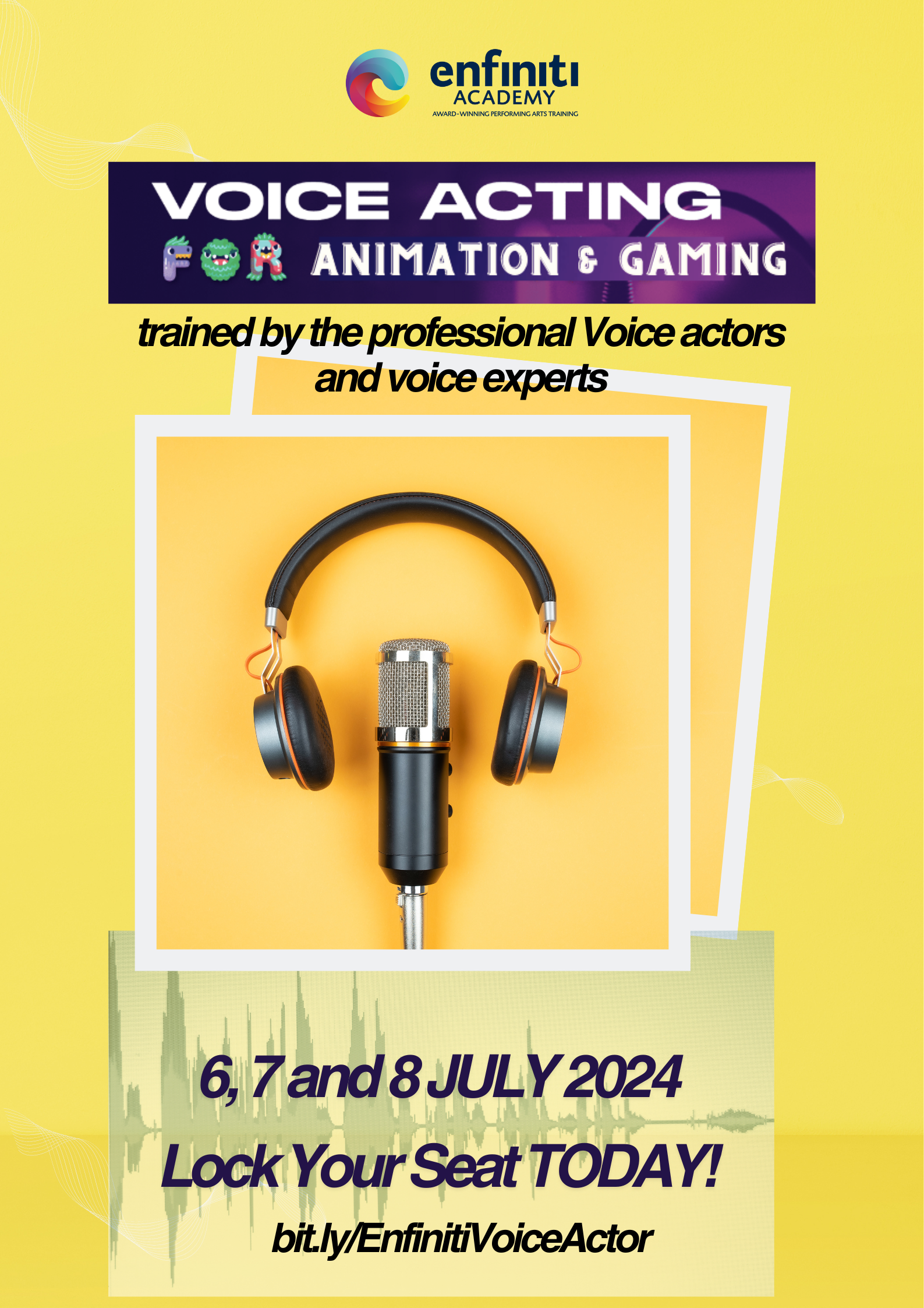 Voice Acting Poster with price